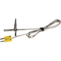 Type K Air Oven/Freezer Thermocouple Probe, 200 °C (392°F) Max. Temp. Pronet Distribution