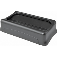 Contenants Slim Jim a/canaux de ventilation, Couvercle &agrave; battant, Plastique, Convient aux contenants 20-1/2" x 11-2/5" Pronet Distribution