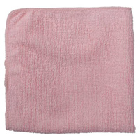 Light-Duty Cleaning Cloth, Microfibre, Red Pronet Distribution