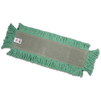 Castaway Dust Mop, Slip On Style, Cotton/Yarn, 24" L x 5" W Pronet Distribution
