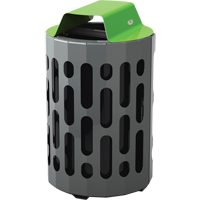 R&eacute;cipients &agrave; d&eacute;chets 2020 Stingray, M&eacute;tal, 42 gal. US Pronet Distribution