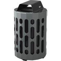 R&eacute;cipients &agrave; d&eacute;chets 2020 Stingray, M&eacute;tal, 42 gal. US Pronet Distribution