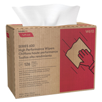 Pro Tuff-Job HP Interfold Popup Wipers, Heavy-Duty, 16-3/4" L x 9-3/4" W Pronet Distribution