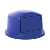 Round Brute&reg; Tops, Dome Lid, Plastic/Polyethylene, Fits Container Size: 22" Dia. Pronet Distribution