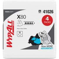 Essuie-tout X80, Robuste, 12-1/2" lo x 12" la Pronet Distribution