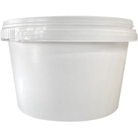 Pail with Lid, Plastic, 1.03 gal. Pronet Distribution