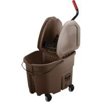WaveBrake&reg; Mop Bucket & Wringer Combo Pack, Down Press, 8.75 US Gal.(35 Quart), Brown Pronet Distribution