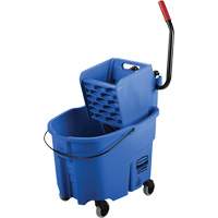 WaveBrake&reg; Mop Bucket & Wringer Combo Pack, Side Press, 8.75 US Gal.(35 Quart), Blue Pronet Distribution