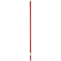 Manche de brosse pour plateforme, Brosse/Support &agrave; tampon, Rouge, T&eacute;lescopique, 62"-113" lo Pronet Distribution