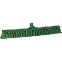 Balai-brosse &agrave; soies combin&eacute;es, Crins Cors&eacute;/Fin, 24", Polyester, Vert Pronet Distribution
