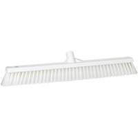 Balai-brosse &agrave; soies combin&eacute;es, Crins Cors&eacute;/Fin, 24", Polyester, Blanc Pronet Distribution