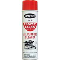 Nettoyant tout usage Crazy Clean, 20 oz, Canette a&eacute;rosol Pronet Distribution