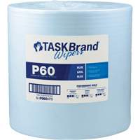 Chiffons de premi&egrave;re qualit&eacute; P60 TaskBrand, Tout usage, 13" lo x 12" la Pronet Distribution