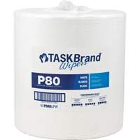 Chiffons de premi&egrave;re qualit&eacute; P80 TaskBrand, Robuste, 13" lo x 12" la Pronet Distribution