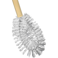 HD Toilet Brush with Wire Centre, 20" L, Polypropylene Bristles, Yellow Pronet Distribution