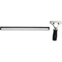Window Squeegee with Handle, 14", Rubber, Stainless Steel Frame Pronet Distribution