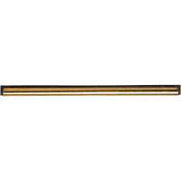 Window Squeegee Channel and Rubber, 14", Rubber, Brass Frame Pronet Distribution