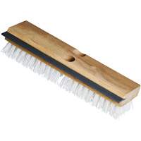Brosse &agrave; r&eacute;curer utilitaire avec raclette, 11" l, Soies Polypropyl&egrave;ne, Blanc Pronet Distribution