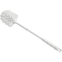 Brosse &agrave; cuvettes, 15-1/2" l, Soies Polypropyl&egrave;ne, Rouge/Blanc Pronet Distribution