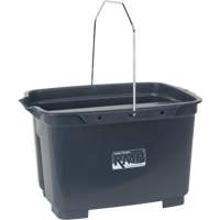 Dual Compartment Bucket, 4.75 US Gal. (19 qt.) Capacity, Grey Pronet Distribution