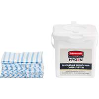 Seau de chargement pour chiffons microfibres, Blanc Pronet Distribution