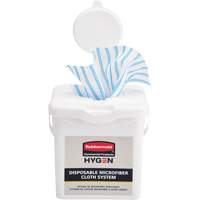 Seau de chargement pour chiffons microfibres, Blanc Pronet Distribution