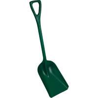 Pelle monobloc perceptible par d&eacute;tecteur de m&eacute;tal, Lame 10" x 14", Longueur de 37-1/2", Plastique, Vert Pronet Distribution