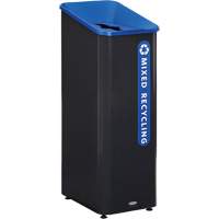 Sustain Mixed Recycling Container, Bulk, Plastic, 15 US gal. Pronet Distribution