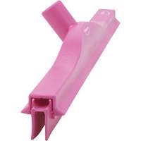 Double Blade Ultra Hygiene Floor Squeegee, 24", Pink Pronet Distribution