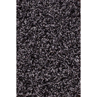 Tundra Indoor/Outdoor Matting, Latex/Polypropylene, Scraper Type, Tufted Cut Pile Pattern, 3-1/2' x 15', Charcoal Pronet Distribution