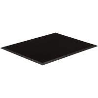 Gritstop Fingermat Entrance Matting, Rubber, Scraper Type, Finger Tip Style Pattern, 3' x 6', Black Pronet Distribution