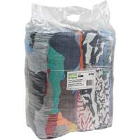Recycled Material Wiping Rags, Cotton, Mix Colours, 25 lbs. Pronet Distribution