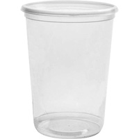 Contenant &agrave; charcuterie transparent sans couvercle Magik 32 oz, Plastique, Ronde Pronet Distribution