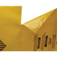Doublures pour d&eacute;chets dangereux, Amiante, 40" lo x 26" la, 3 mils Pronet Distribution