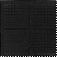 Hog Heaven III Comfort Modular Centre Tile, Corrugated, 3' x 3' x 3/4", Black, Nitrile Pronet Distribution