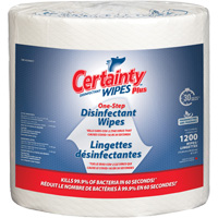 Plus Disinfectant Wipes, 8" x 6", 1200 Count Pronet Distribution