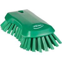 Brosse &agrave; main, Soies Tr&egrave;s ferme, Longueur de 9-1/10", Vert Pronet Distribution