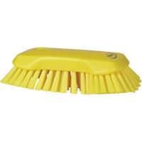 Brosse &agrave; main, Soies Tr&egrave;s ferme, Longueur de 9-1/10", Jaune Pronet Distribution
