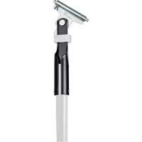 Manche blanche pour vadrouille &agrave; &eacute;pousseter Clipper, Fibre de verre, 1" dia, 60" lo Pronet Distribution