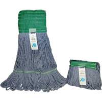Wide-Band Mop Head, Antimicrobial/Floor Finishing/Specialty, Cotton/Rayon/Synthetic, Loop Style Pronet Distribution