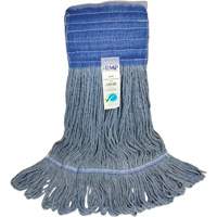Wide-Band Mop Head, Antimicrobial/Floor Finishing/Specialty, Cotton/Rayon/Synthetic, Loop Style Pronet Distribution