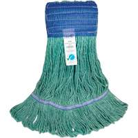 Wide-Band Mop Head, Antimicrobial/Floor Finishing/Specialty, Cotton/Rayon/Synthetic, Loop Style Pronet Distribution
