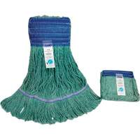 Wide-Band Mop Head, Antimicrobial/Floor Finishing/Specialty, Cotton/Rayon/Synthetic, Loop Style Pronet Distribution