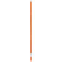 Manche, Balai/Brosse/Vadrouille &agrave; &eacute;pousseter/Support &agrave; tampon/Grattoir/Raclette/Vadrouille humide, Orange, T&eacute;lescopique, 62" - 109-2/5" lo Pronet Distribution