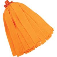 Vadrouille &agrave; fente, orange, Microfibre, Style Coup&eacute; Pronet Distribution