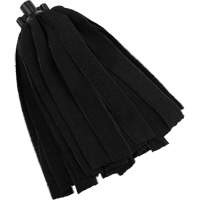 Vadrouille &agrave; fente, noir, Microfibre, Style Coup&eacute; Pronet Distribution