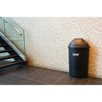 Poubelle demi-ronde, Poly&eacute;thyl&egrave;ne, 21 gal. US Pronet Distribution