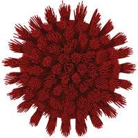Brosse ronde HyDrive pour perceuse, Soies Tr&egrave;s ferme, Longueur de 3-1/10", Rouge Pronet Distribution