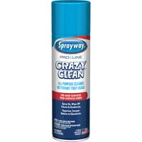 Nettoyant tout usage Pro Line Crazy Clean, 19 oz., Canette a&eacute;rosol Pronet Distribution