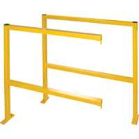 Protecteurs de p&eacute;rim&egrave;tre - Style tubulaire, 48" la x 49-1/2" h, Jaune Pronet Distribution